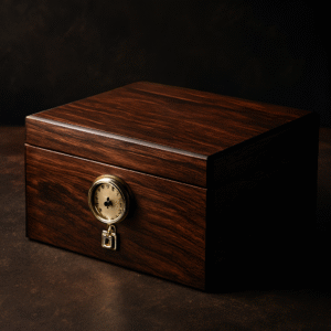 Humidor con Reloj